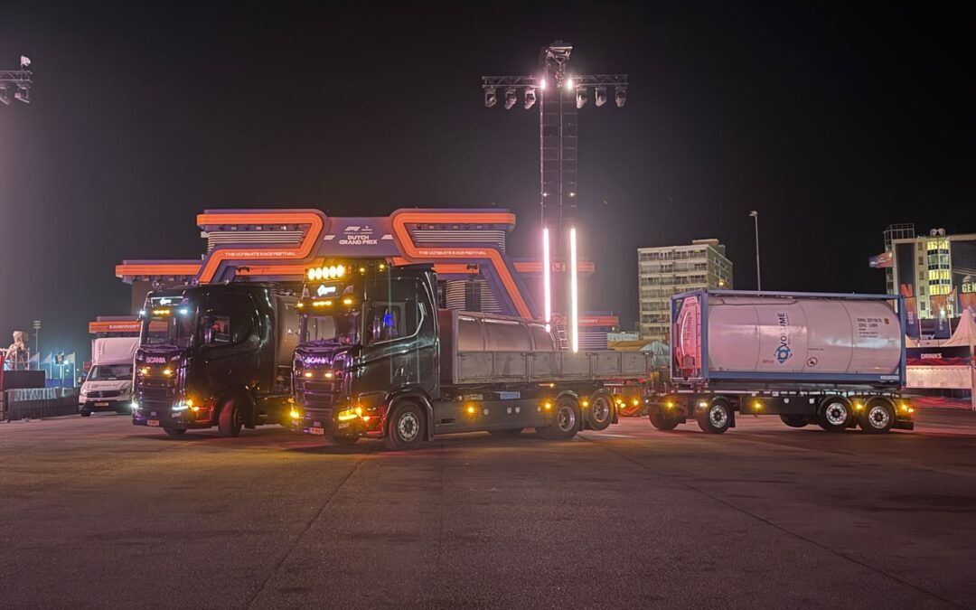 Zes jaar op rij waterlogistiek tijdens de Formule 1 in Zandvoort